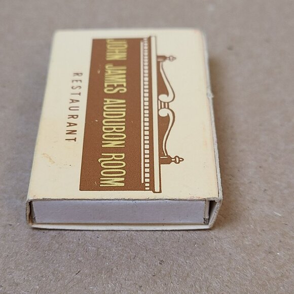 Diamond Match Co Howard Johnsons Pocketbox Slim John James Audubon Room Matchbox - Picture 3 of 7
